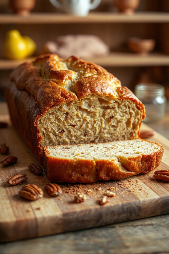 bake delicious pear bread