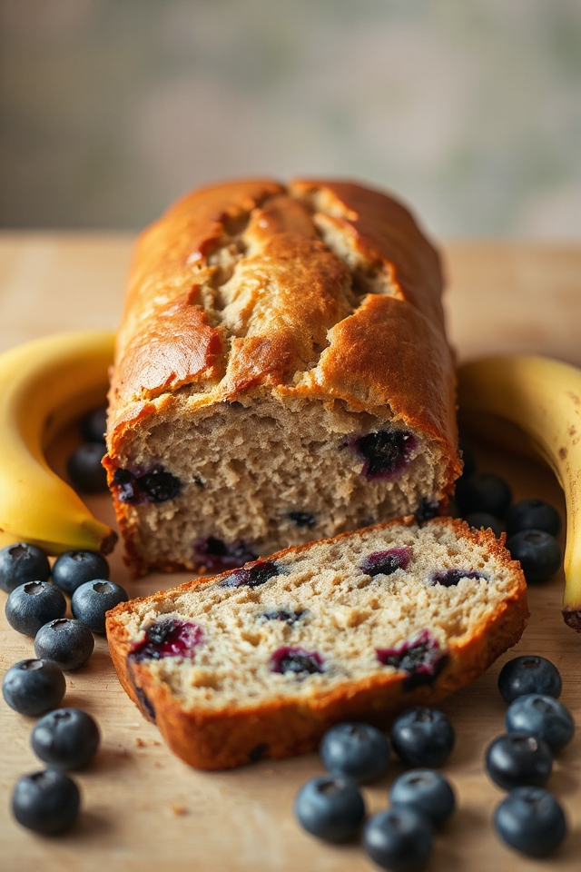 banana blueberry bread recipe