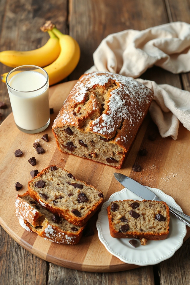 chocolate banana bread recipe