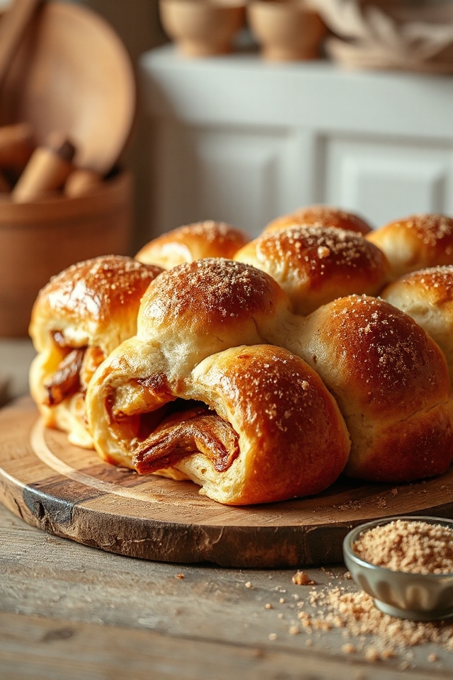cinnamon dough ball delight