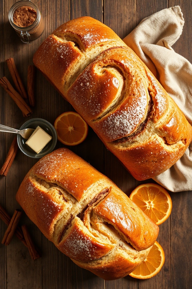 cinnamon infused bread baking instructions