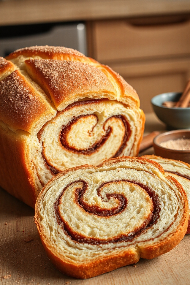 cinnamon swirl bread recipe
