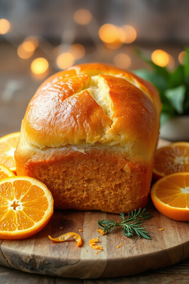citrusy orange bread recipe