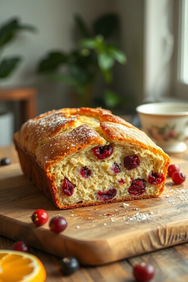 cranberry orange bread recipe