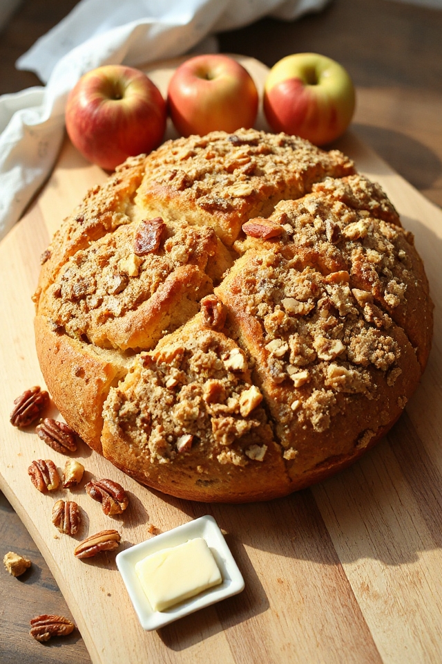 delicious homemade apple bread