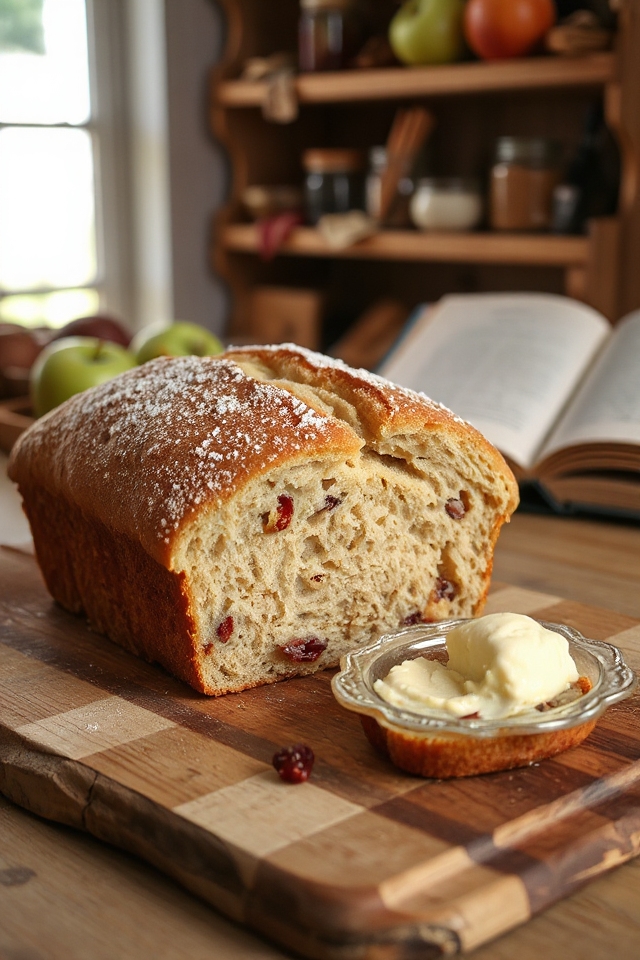 delicious homemade applesauce bread
