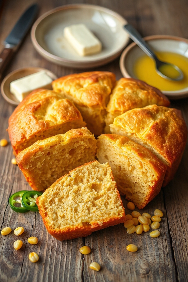 delicious homemade corn bread