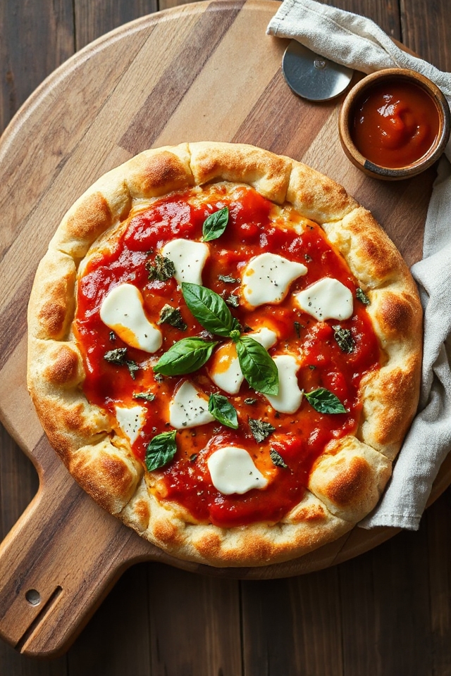 delicious homemade pizza bread