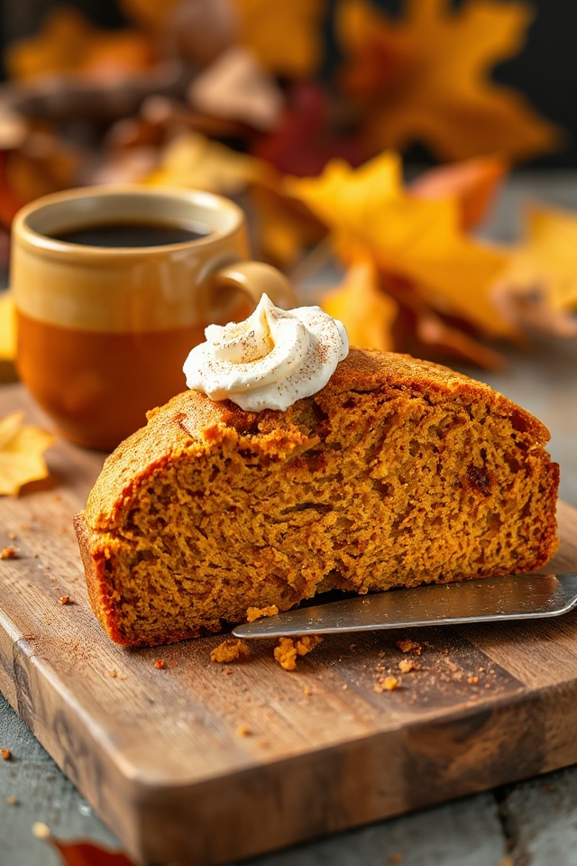 delicious homemade pumpkin bread