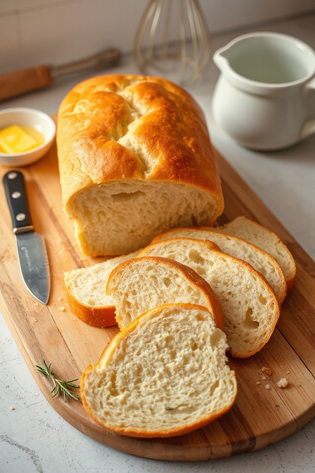 delicious homemade white bread
