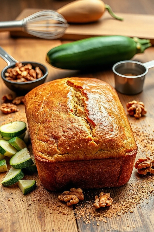 delicious homemade zucchini bread
