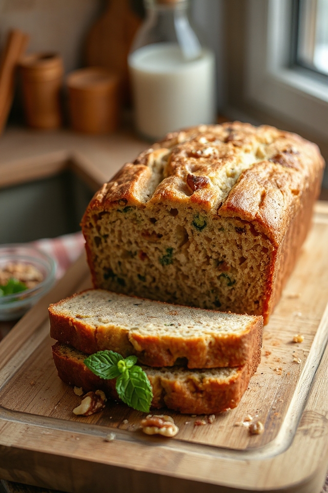 delicious homemade zucchini bread
