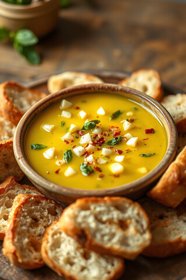 delicious olive oil dip