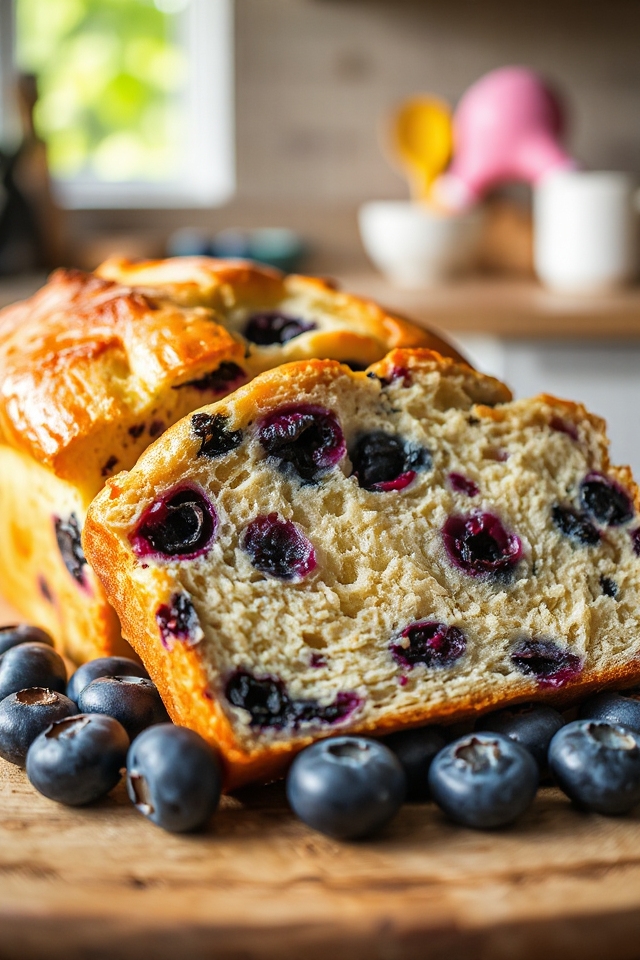 delightful blueberry bread recipe