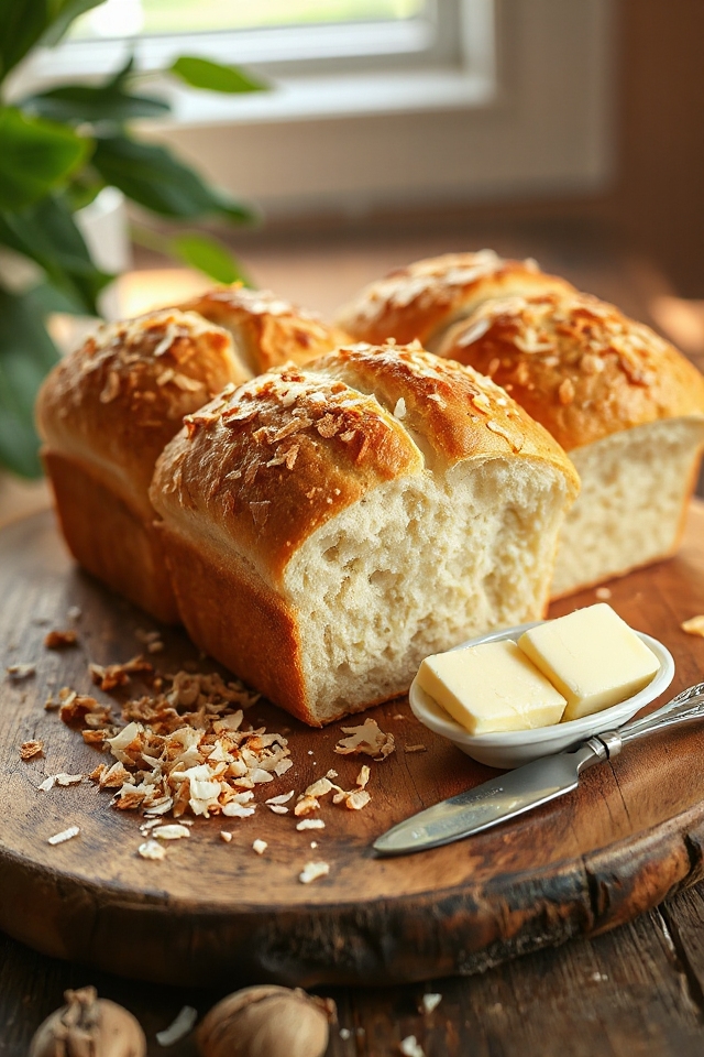 delightful coconut bread recipe