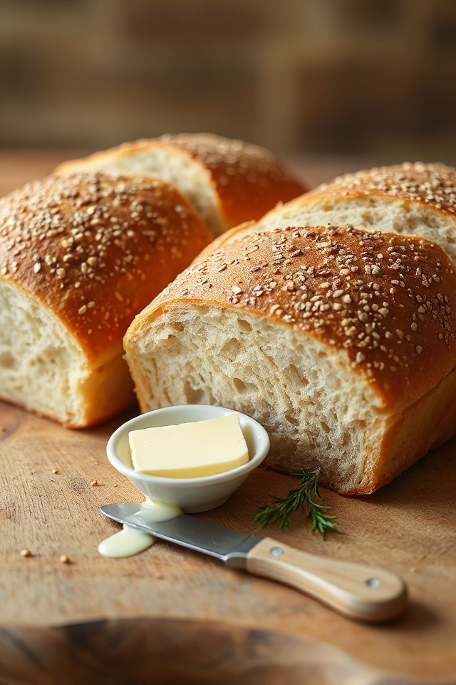 delightful homemade flax bread