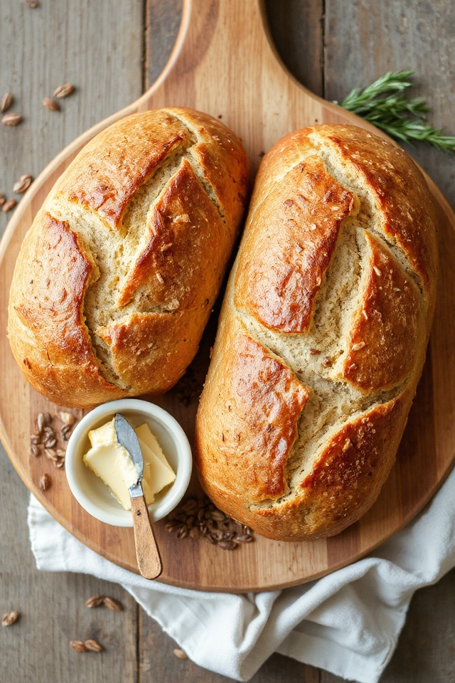 flax bread baking instructions