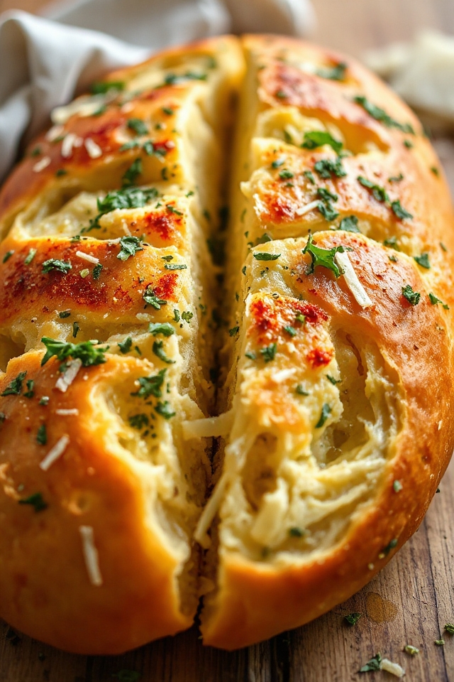 garlic bread baking instructions