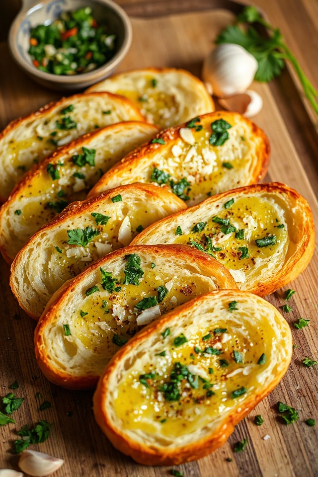 garlic infused italian bread recipe
