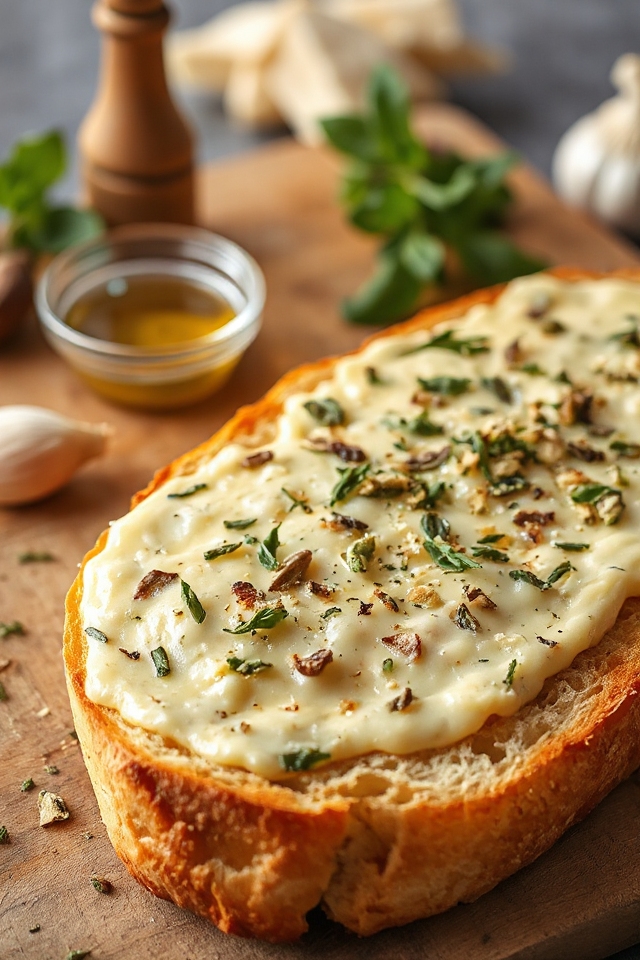 garlic parmesan sourdough delight
