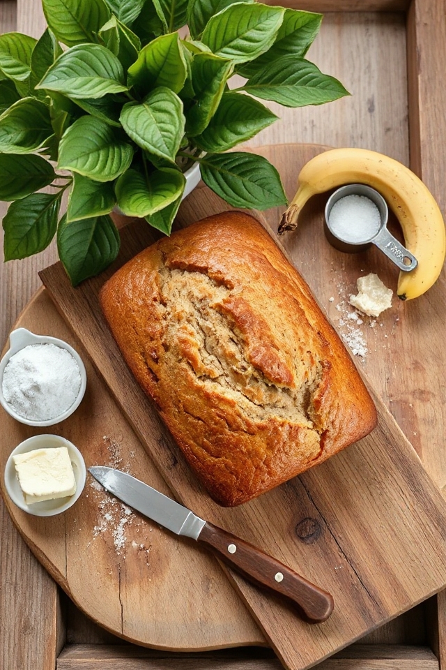 healthy banana bread recipe