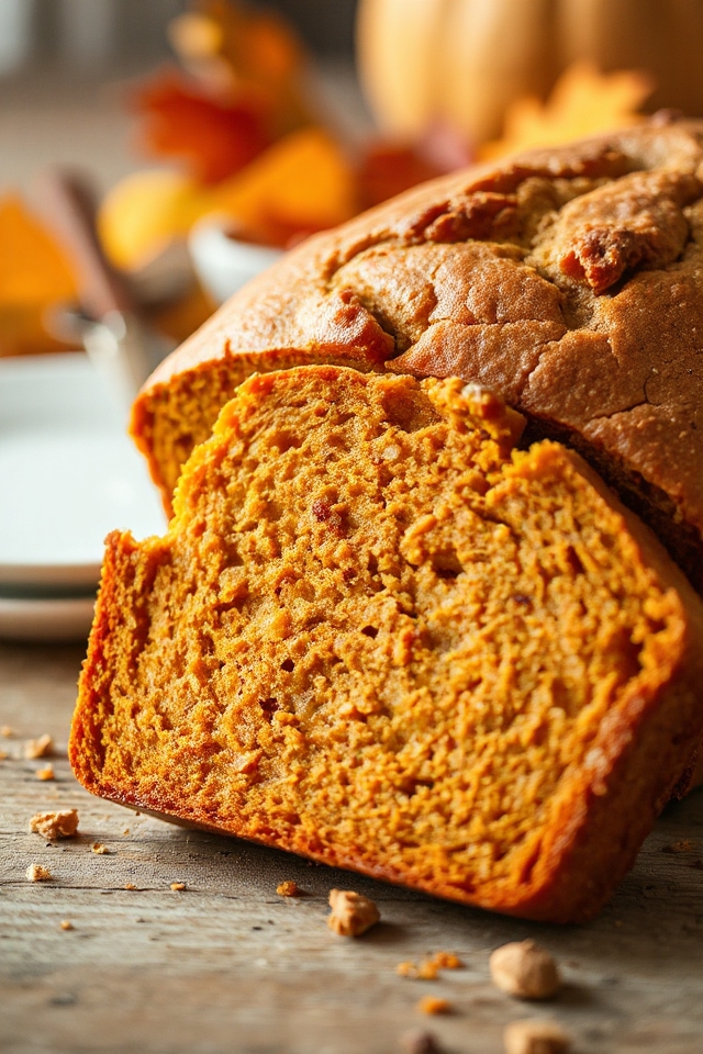 healthy pumpkin bread recipe