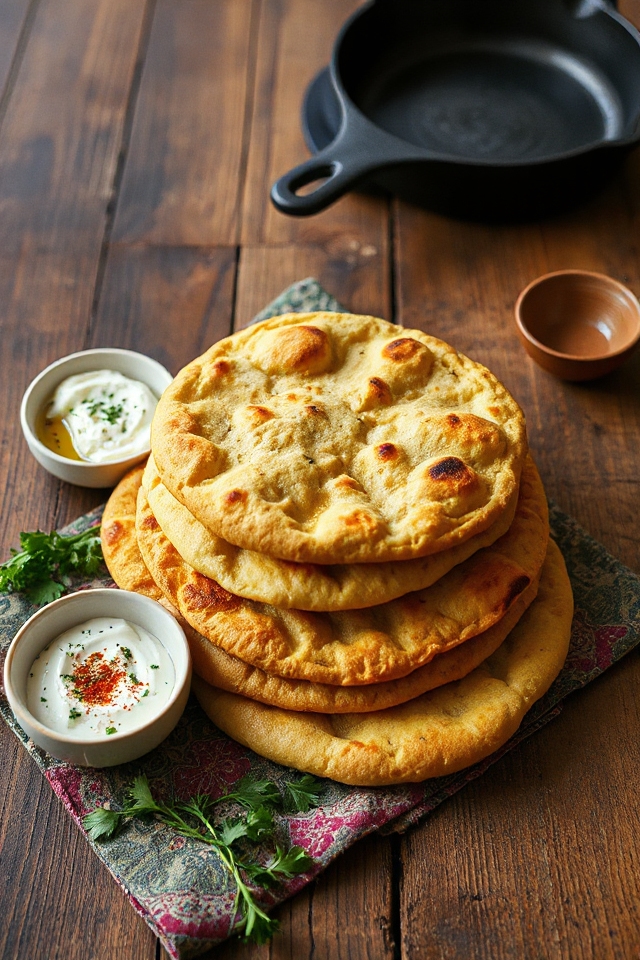 homemade flat bread recipe