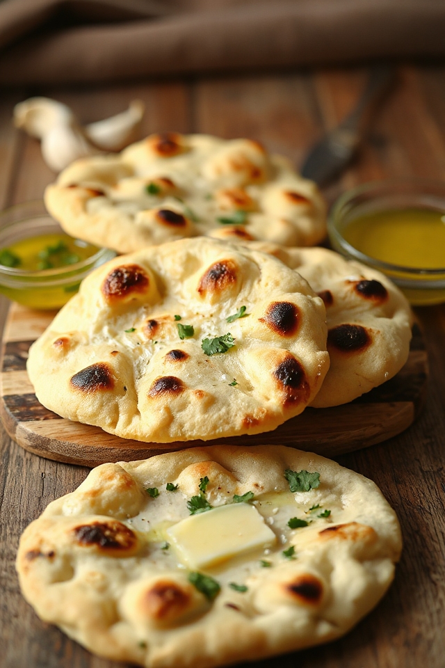 homemade naan bread recipe