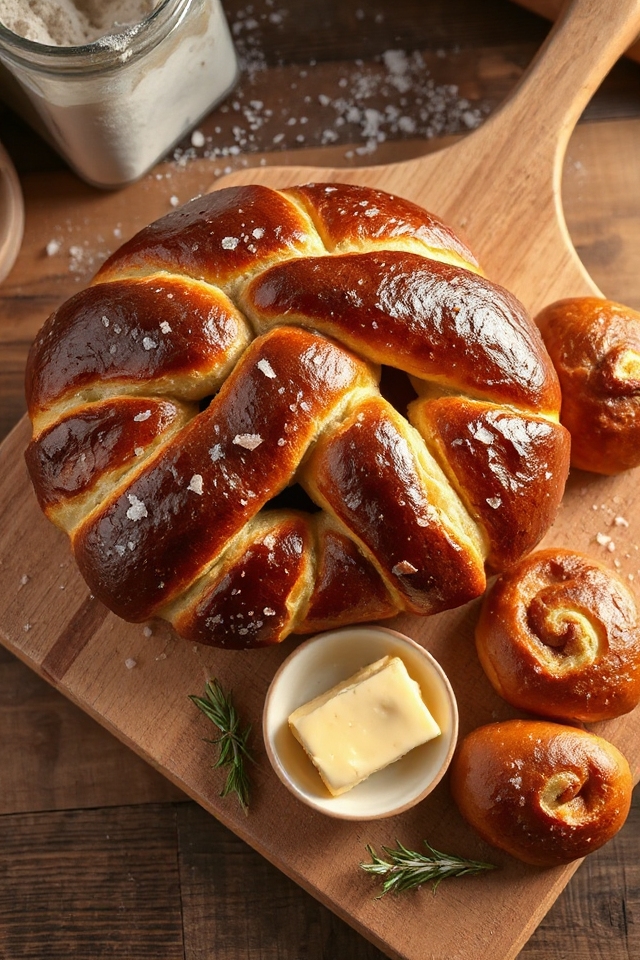 homemade pretzel bread recipe