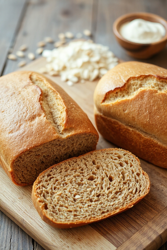 homemade whole wheat bread
