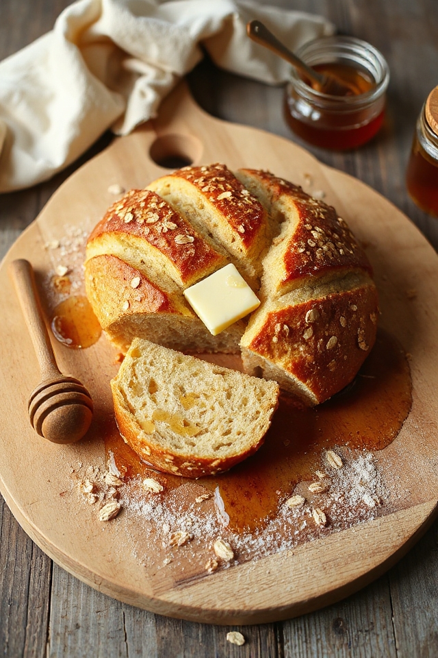 honey oat bread recipe