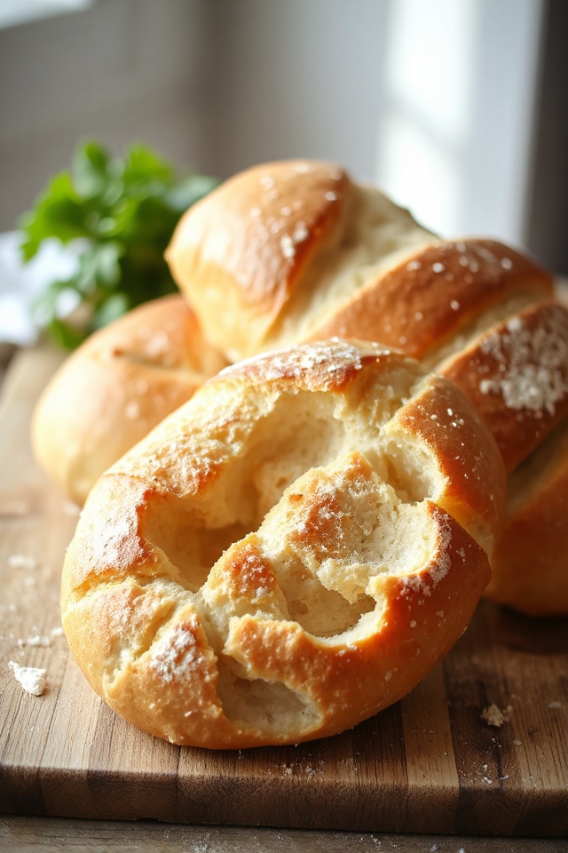 knead rise shape bake