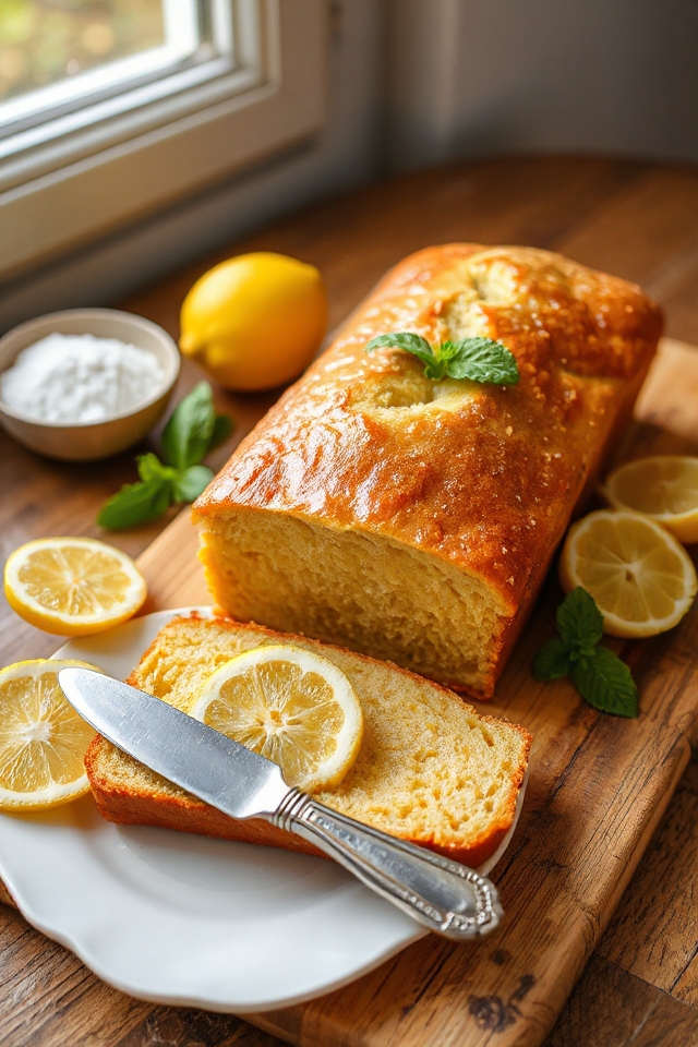 lemon bread baking instructions