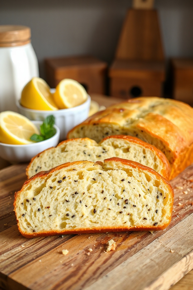 lemon poppy seed bread recipe