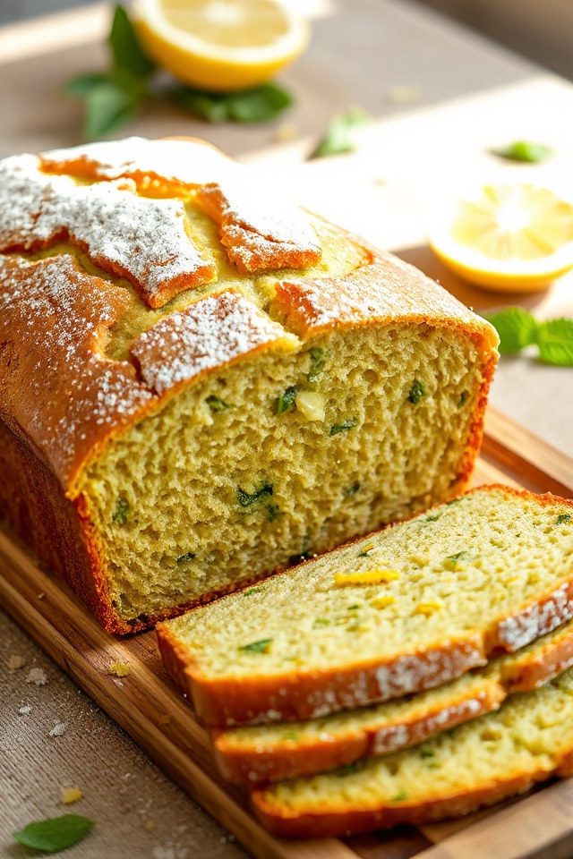 lemon zucchini bread recipe
