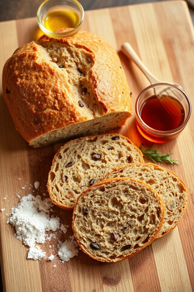 lentil based bread preparation