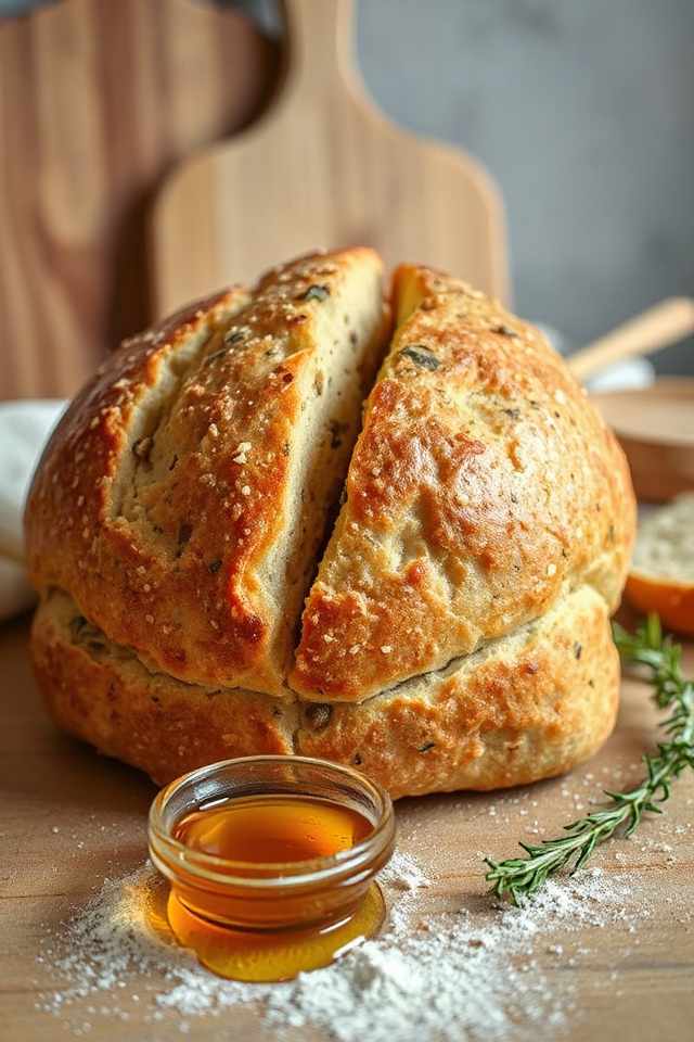 lentil bread baking process