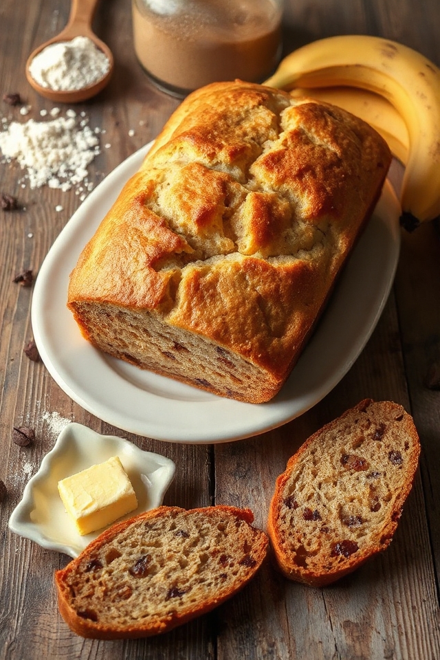 moist and delicious banana bread