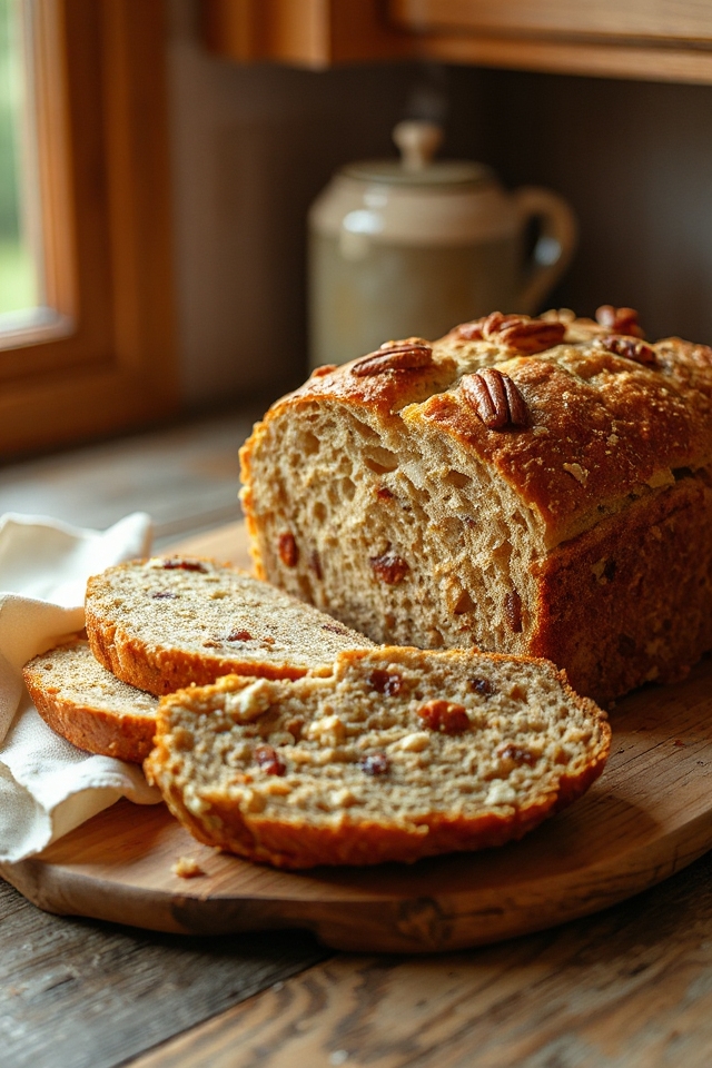 nut bread baking instructions
