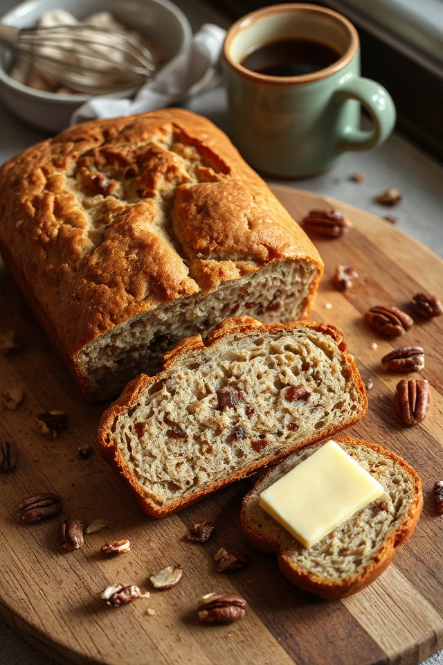 nut bread preparation steps