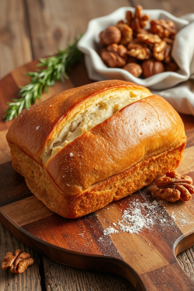nutty and hearty bread