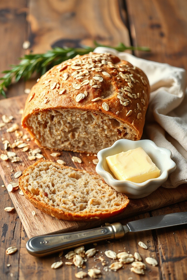 oat bread baking instructions