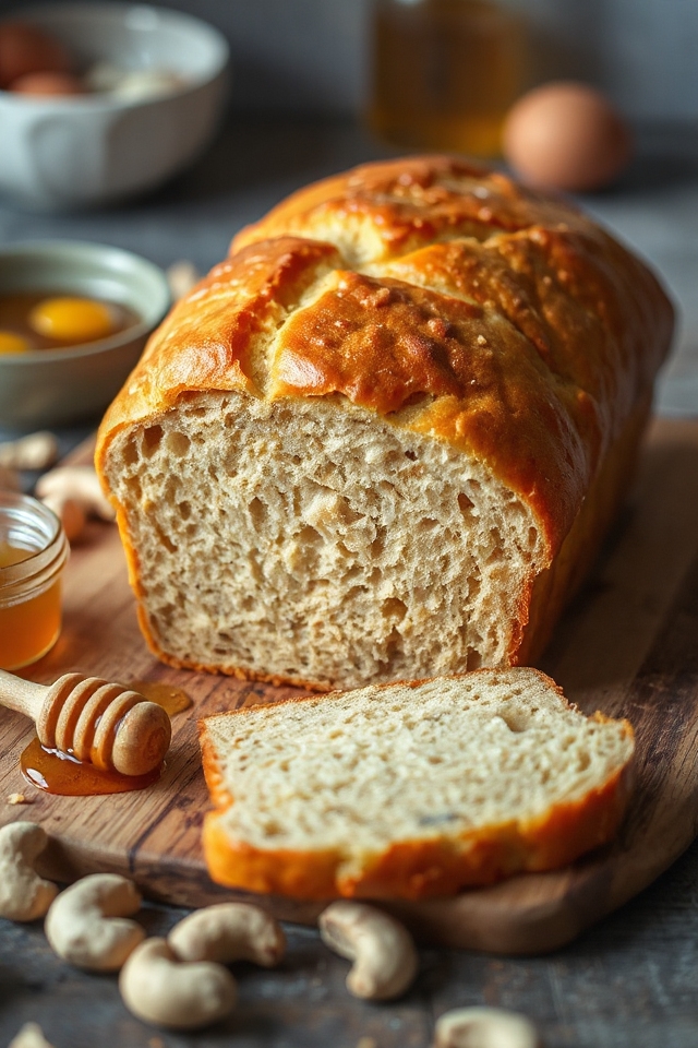 paleo bread baking process