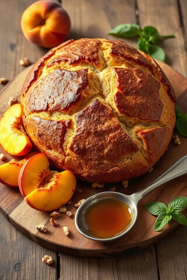 peach flavored sweet bread recipe