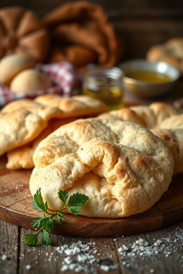 pita bread baking process