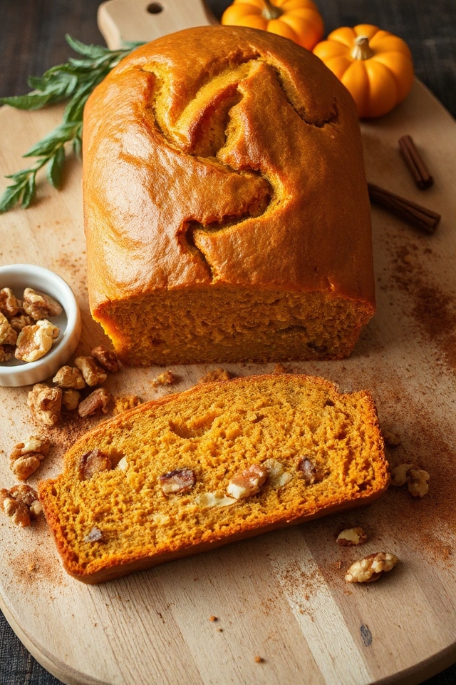 pumpkin bread baking instructions