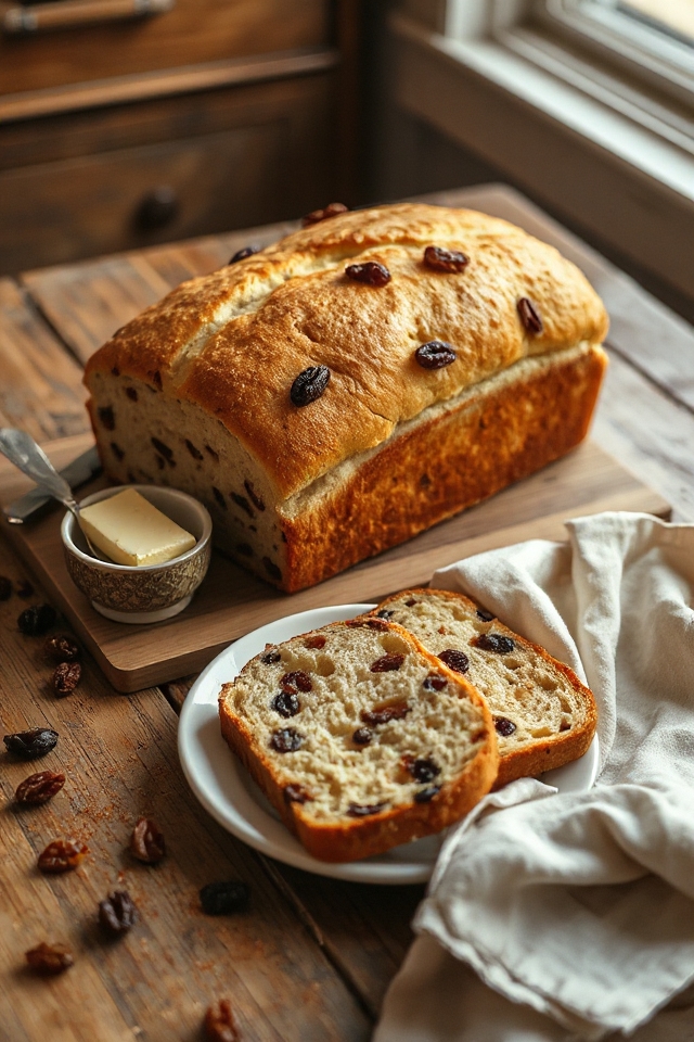 raisin bread baking instructions