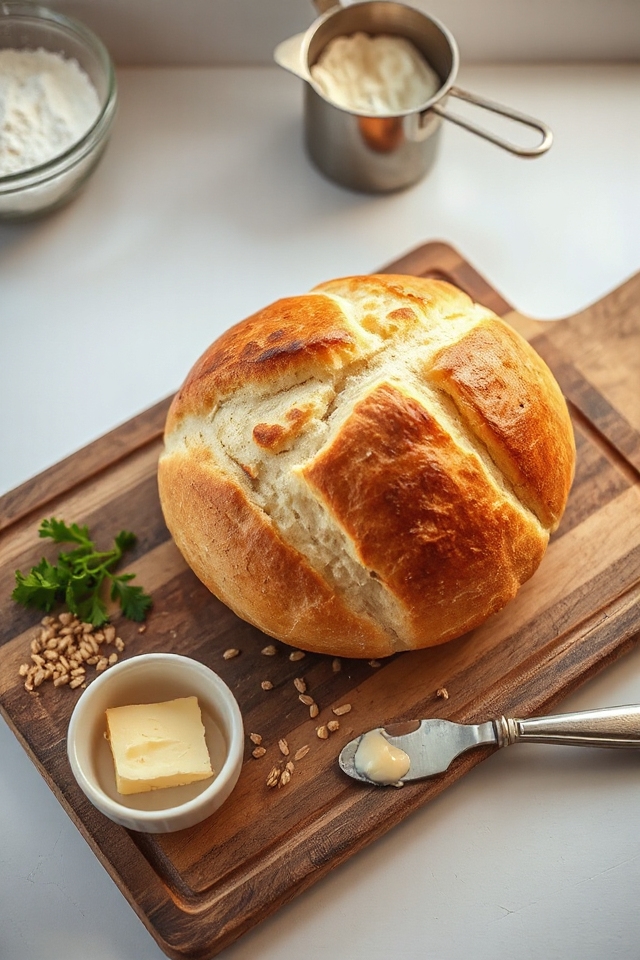 simple homemade white bread