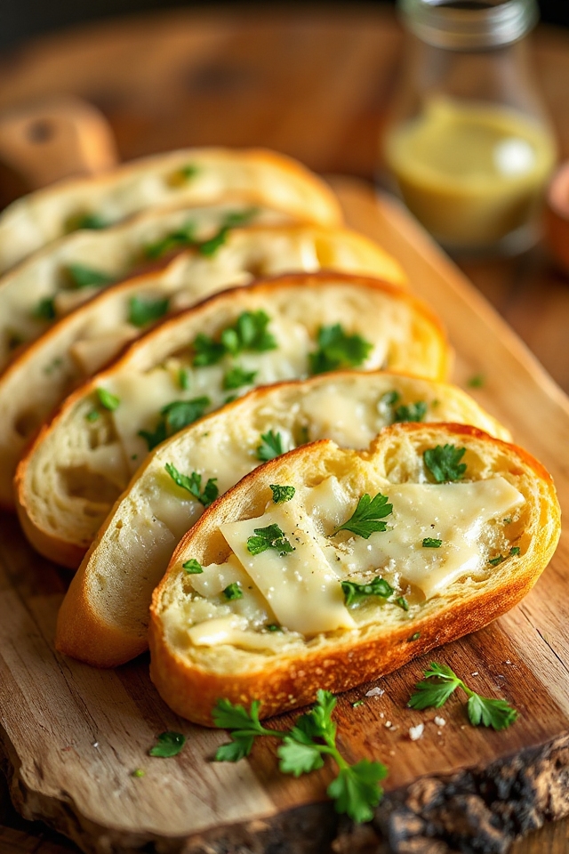 sourdough garlic bread recipe