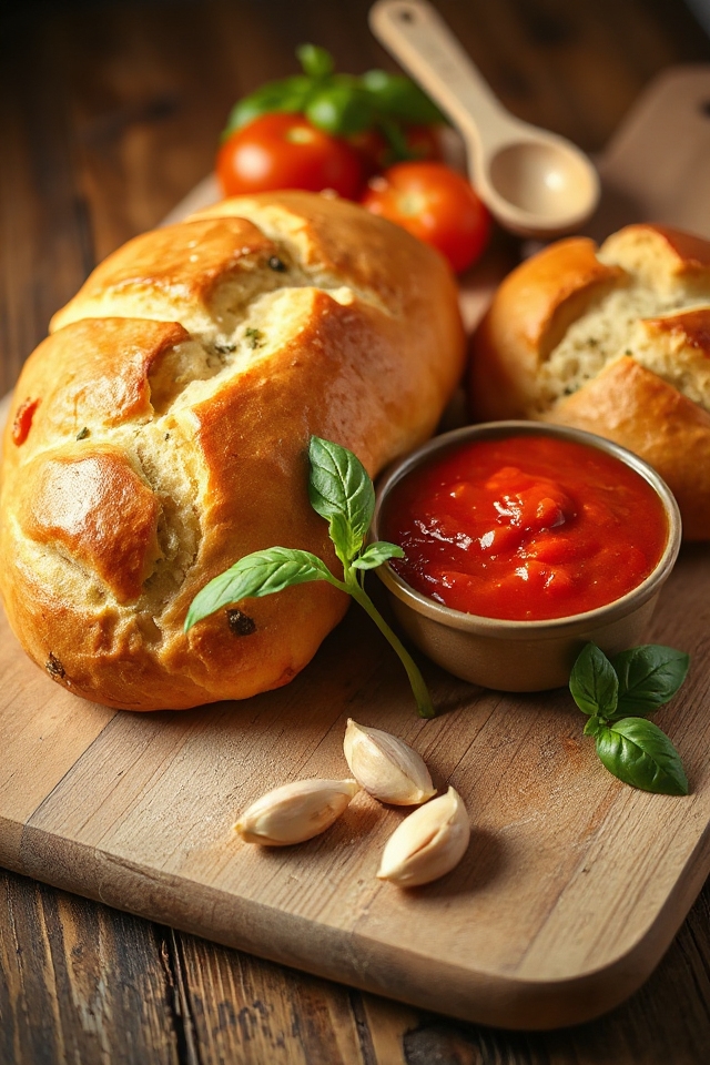 tomato infused bread preparation